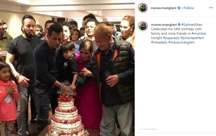 Salman Khan ultah (Instagram/@manav.manglani)
