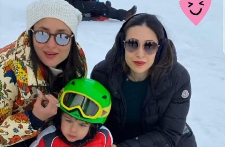 Keluarga Kareena Kapoor liburan di Swiss (Instagram/@therealkarismakapoor)