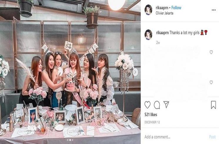 Istri Arief Fitriansah (Instagram @rikaaprn)