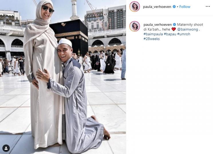 Baim Wong dan Paula Verhoeven (Instagram/@paula_verhoeven)