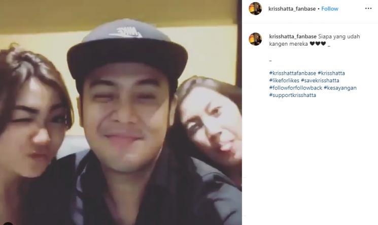 Kriss Hatta dan Cyndyana Lorens (Instagram/@krishatta_fanbase)
