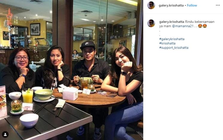Kriss Hatta dan Cyndyana Lorens (Instagram/@galery.krisshatta)