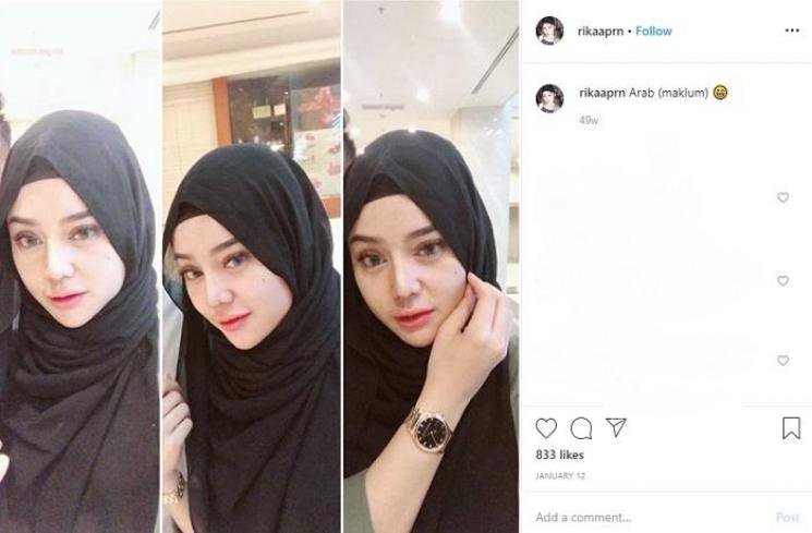 Istri Arief Fitriansah (Instagram @rikaaprn)