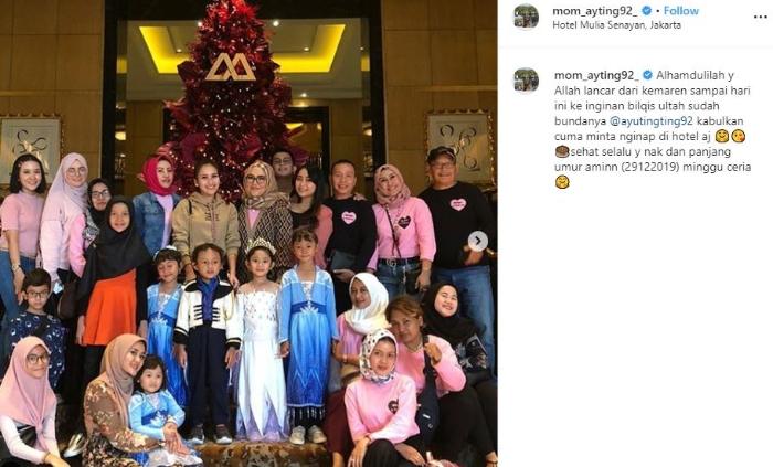 Bilqis Khumairah Razak. (Instagram/@mom_ayting92_)