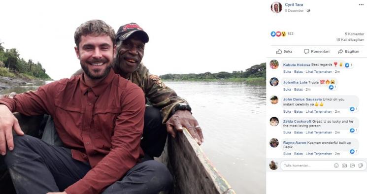 Zac Efron. (Facebook/CyrilTara)