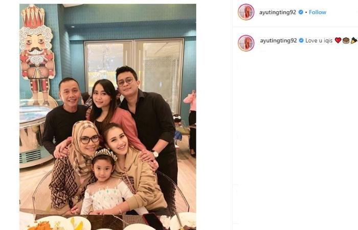 Bilqis Khumairah Razak. (Instagram/@ayutingting92)