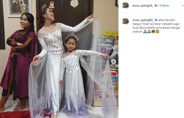 Bilqis Khumairah Razak. (Instagram/@mom_ayting92_)