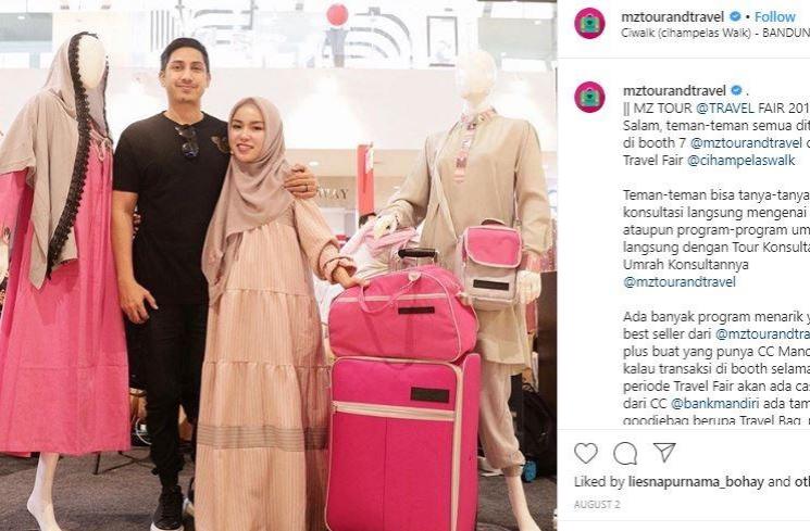 Bisnis Medina Zein. (Instagram/@mztourandtravel)