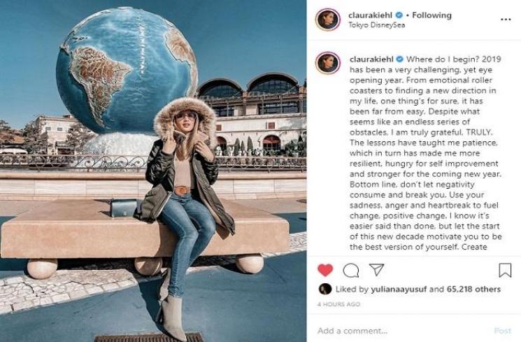 Refleksi Cinta Laura di tahun 2019 (Instagram @claurakiehl)