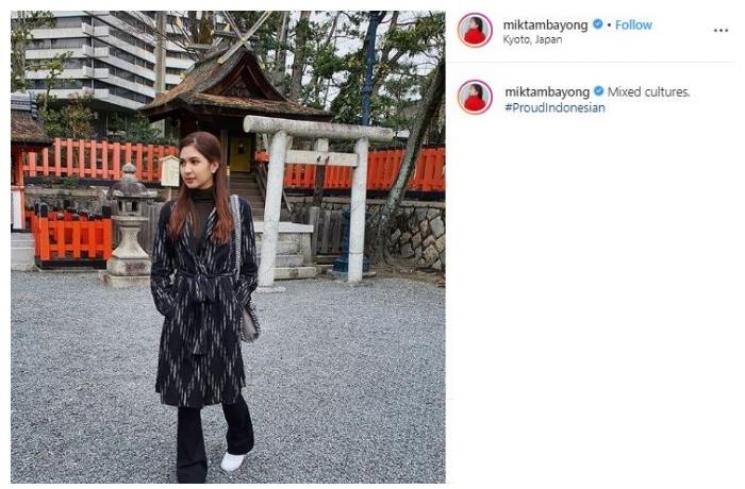 Mikha Tambayong. (Instagram/@miktambayong)