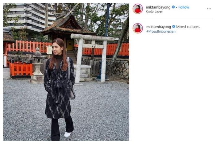 Mikha Tambayong. (Instagram/@miktambayong)