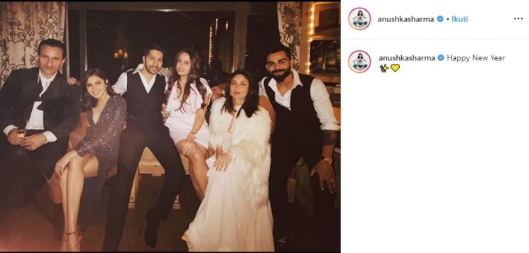Anushka Sharma, Kareena Kapoor dan seleb lainnya rayakan tahun baru (Instagram/@anushkasharma)