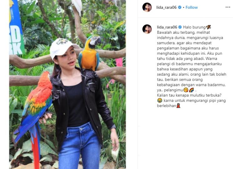 Rara Lida (Instagram/@lida_rara06)