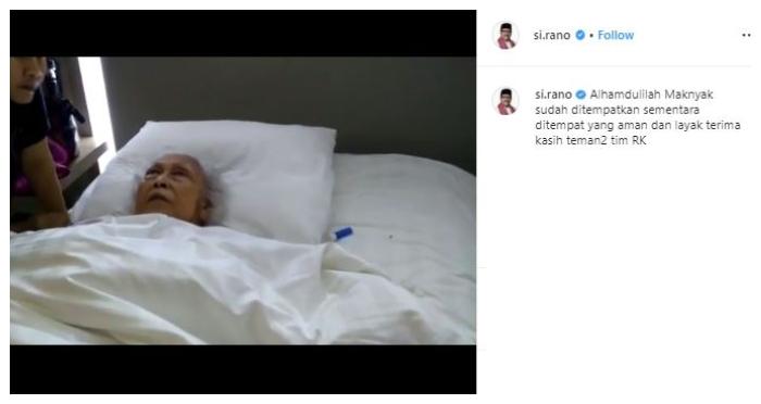 Rano Karno. (Instagram/@si.rano)