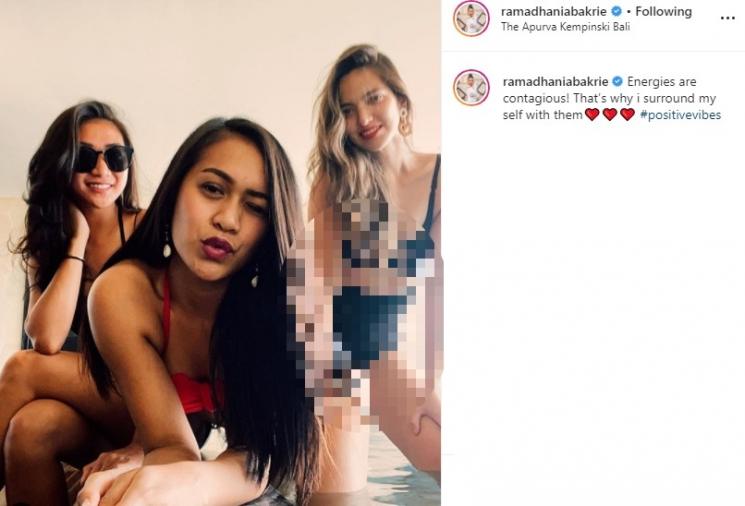 Nia Ramadhani (Instagram/@ramadhaniabakrie)