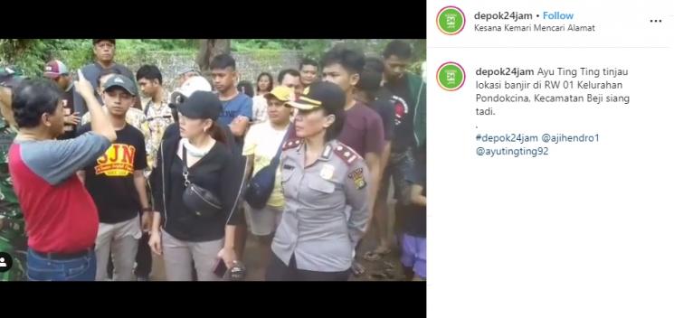 Ayu Ting Ting (Instagram/@depok24jam)