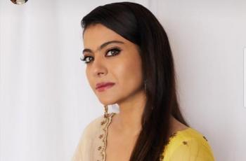 5 Potret Kajol Promosikan Tanhaji Pakai Sari, Dipuji Abis-abisan!