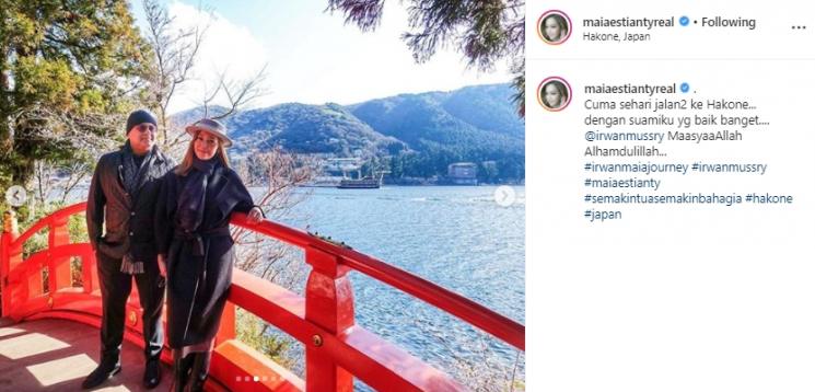 Maia Estianty dan Irwan Mussry (Instagram/@maiaestiantyreal)