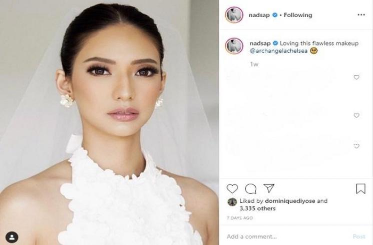 Momen resepsi kedua Nadia Saphira di Selandia Baru (Instagram @nadsap)