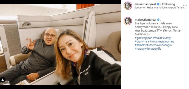 Maia Estianty dan Irwan Mussry (Instagram/@maiaestiantyreal)