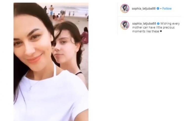 Manuella Aziza. (Instagram/@sophia_latjuba88)