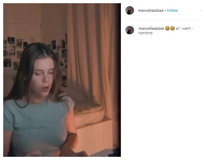Manuella Aziza. (Instagram/@manuellaazizaa)