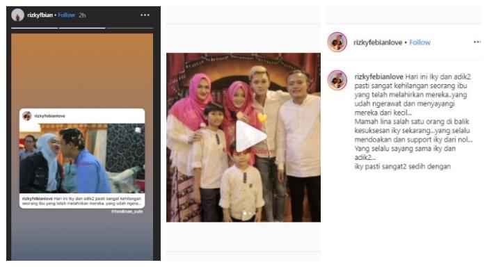 Rizky Febian. (Instagram/@rizkyfbian, @rizkyfebianlove)