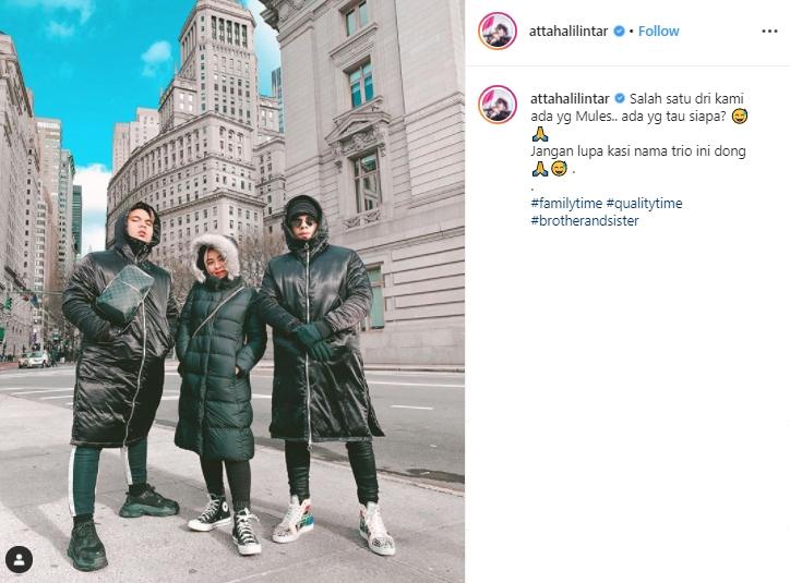 Potret Liburan Atta Halilintar (Instagram/@attahalilintar)