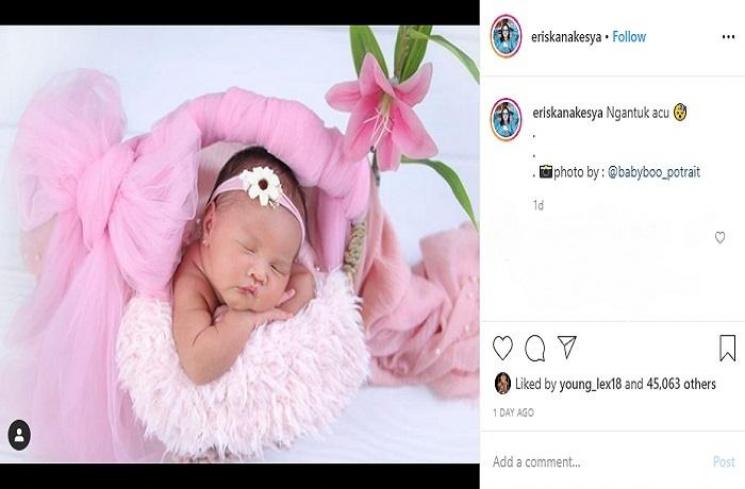 Anak Young Lex (Instagram @eriskanakesya)