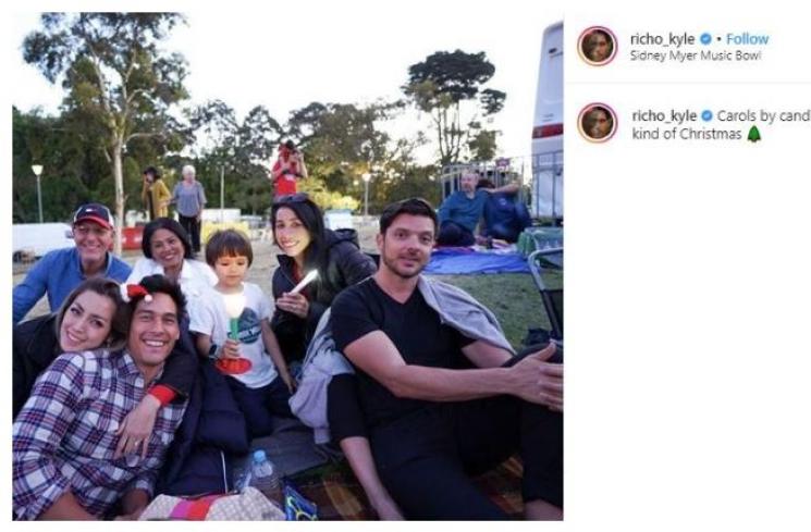 Jessica Iskandar dan Richard Kyle. (Instagram/@richo_kyle)