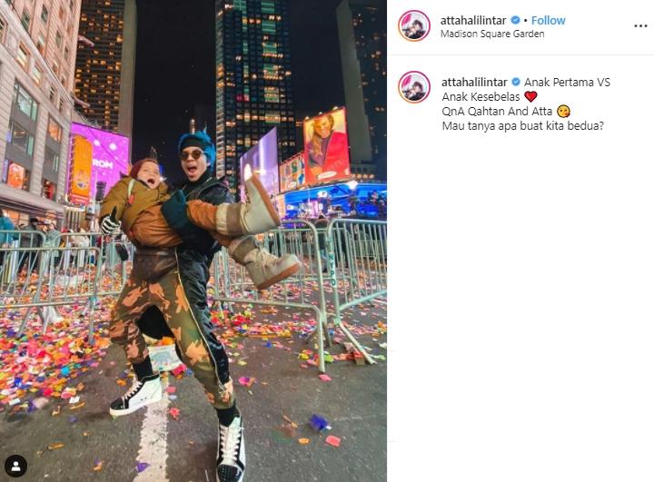 Potret Liburan Atta Halilintar (Instagram/@attahalilintar)