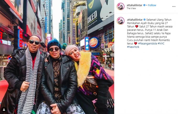Potret Liburan Atta Halilintar (Instagram/@attahalilintar)