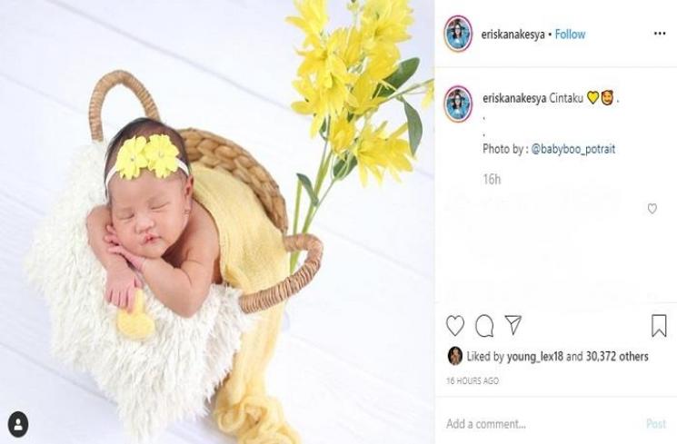 Anak Young Lex (Instagram @eriskanakesya)