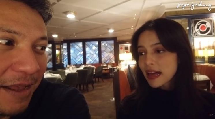Gading Marten dan Juria Hartmans. (Youtube/PapaGading)