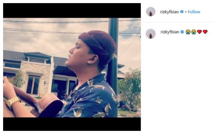Rizky Febian. (Instagram/@rizkyfbian)