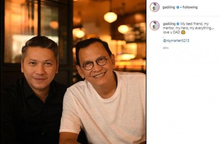Gading Marten dan Roy Marten. (Instagram/@gadiiing)