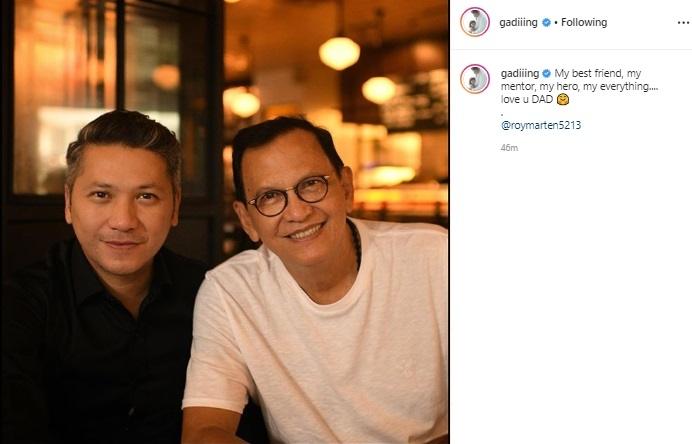 Gading Marten dan Roy Marten. (Instagram/@gadiiing)