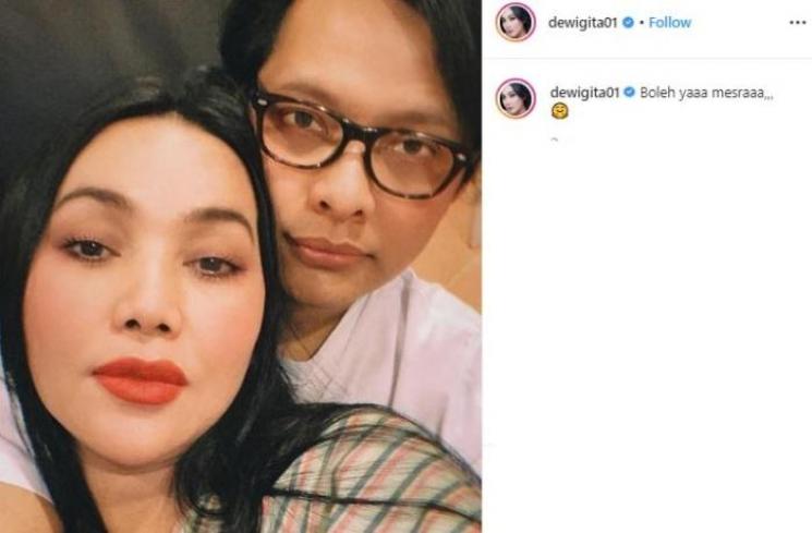 Armand Maulana dan Dewi Gita. (Instagram/@dewigita01)