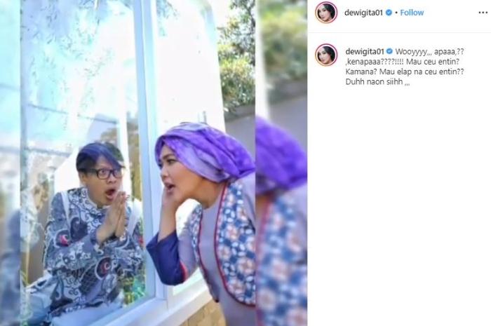 Armand Maulana dan Dewi Gita. (Instagram/@dewigita01)