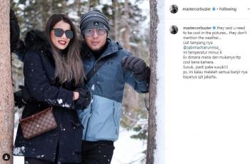 Sabrina Chairunnisa dan Deddy Corbuzier (Instagram/@sabrinachairunnisa_)