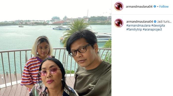 Armand Maulana dan Dewi Gita. (Instagram/@armandmaulana04)