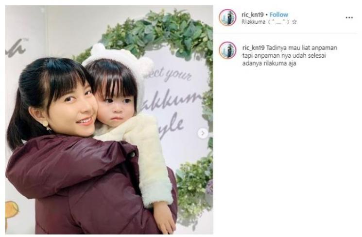 Rica eks JKT48. (Instagram/@ric_kn19)