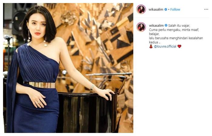 Wika Salim. (Instagram/@wikasalim)