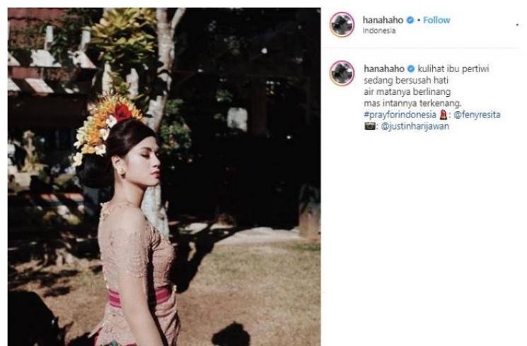 Hana Saraswati. (Instagram/@hanahaho)