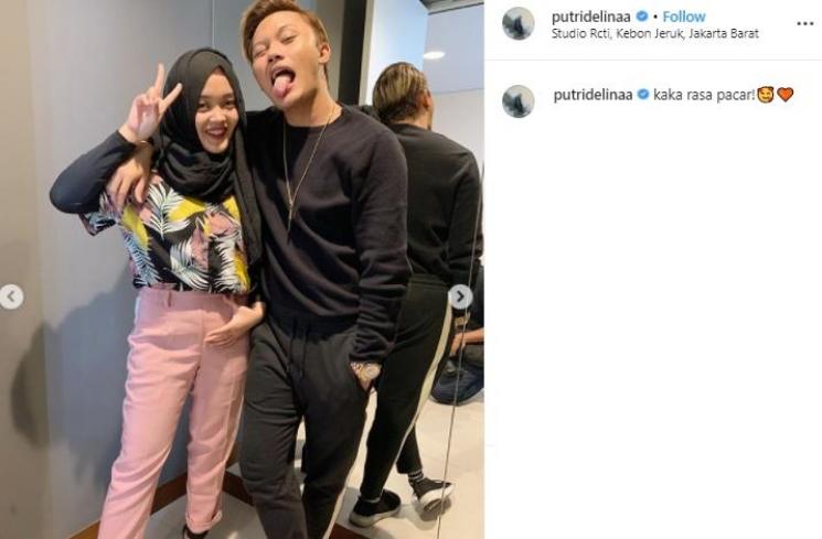 Rizky Febian dan Putri Delina (Instagram/@putridelinaa)