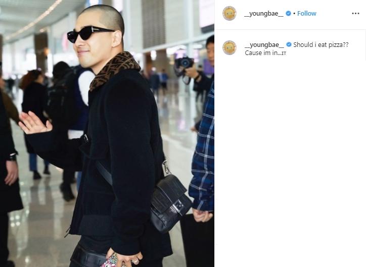Taeyang Big Bang (Instagram/@__youngbae__)