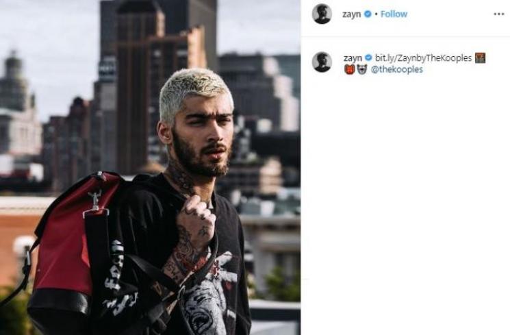 Zayn Malik. (Instagram/@zayn)