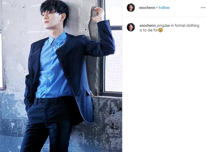 Chen EXO (Instagram/@exochenn)