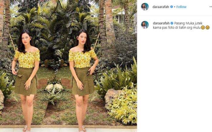 Dara Arafah. (Instagram/@daraarafah)