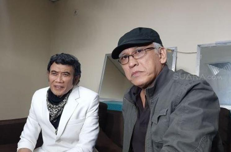 Rhoma Irama dan Iwan Fals. (Suara.com/Evi Ariska)